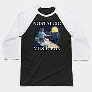 Nostalgic Music Box Baseball T-Shirt